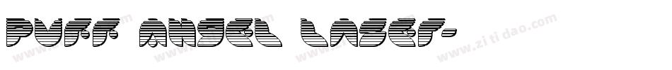 Puff Angel Laser字体转换